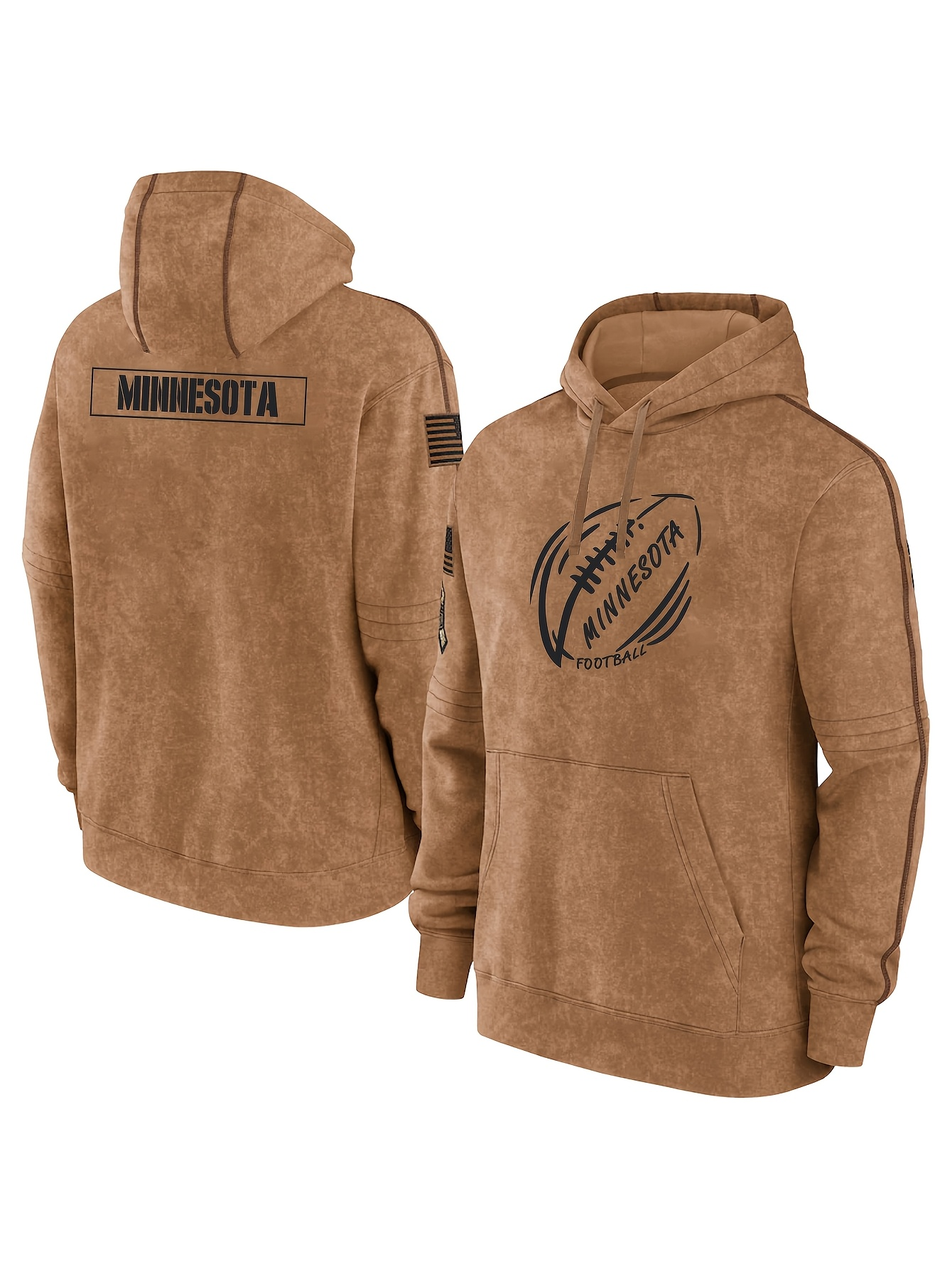 Men 2025 Minnesota Vikings style 3 NFL hoodie